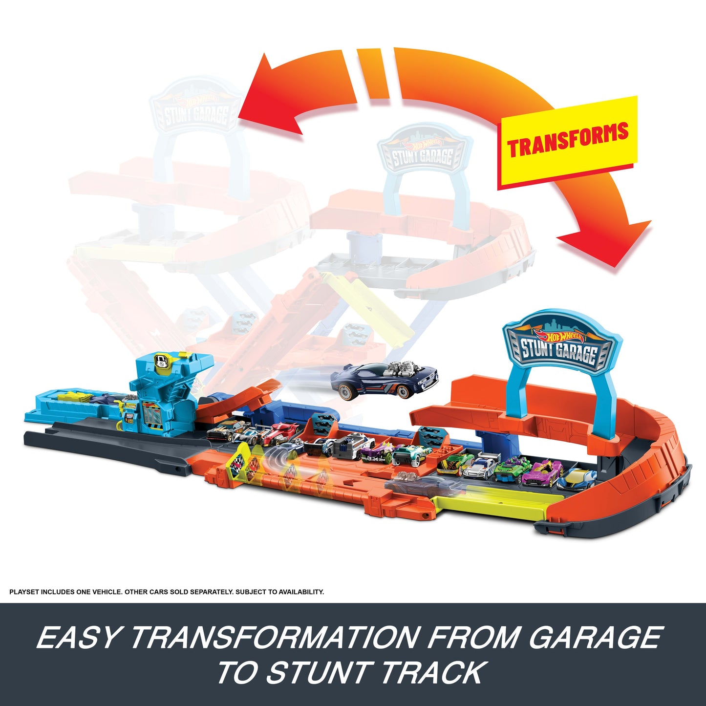 Hot Wheels City™ Transforming Stunt Garage
