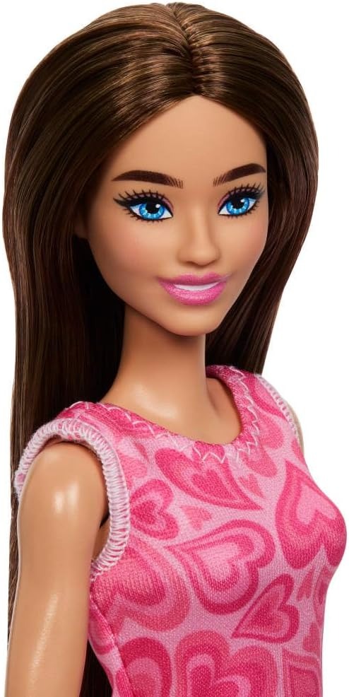 Barbie Careers Teacher Playset with Fashion Doll Wearing Removable Dress, Toddler Small Doll, Classroom Board & Accessories