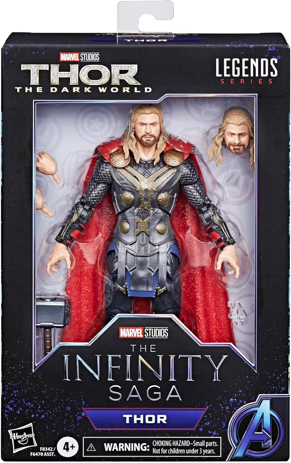 Marvel Hasbro Legends Series Thor, Thor: The Dark World Collectible 6 Inch Action Figures, Legends Action Figures