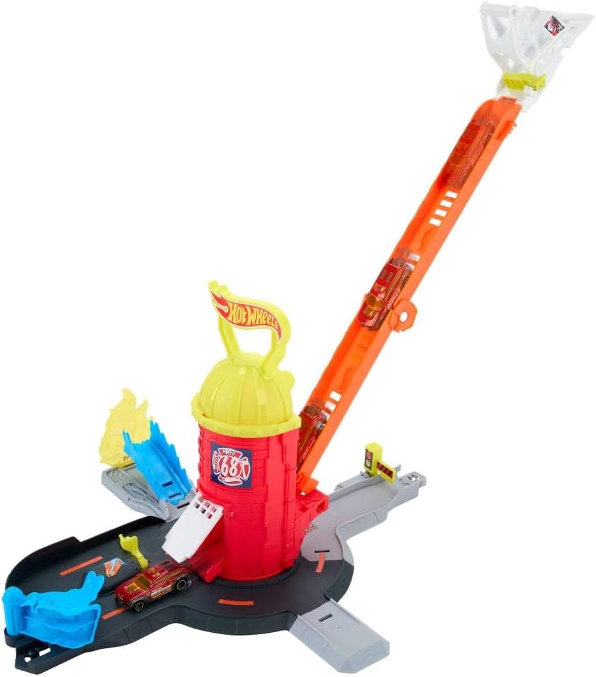 Hot Wheels City Super Fire Station Rescue
