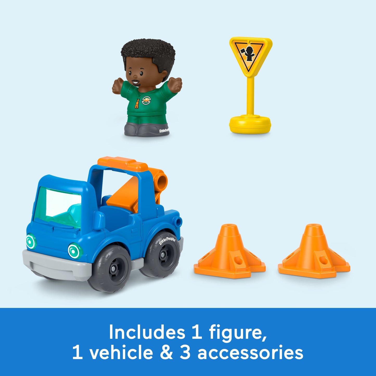 Fisher-Price® Little People® Roadside Tow & Go