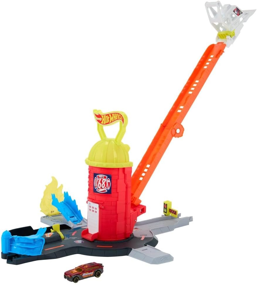 Hot Wheels City Super Fire Station Rescue