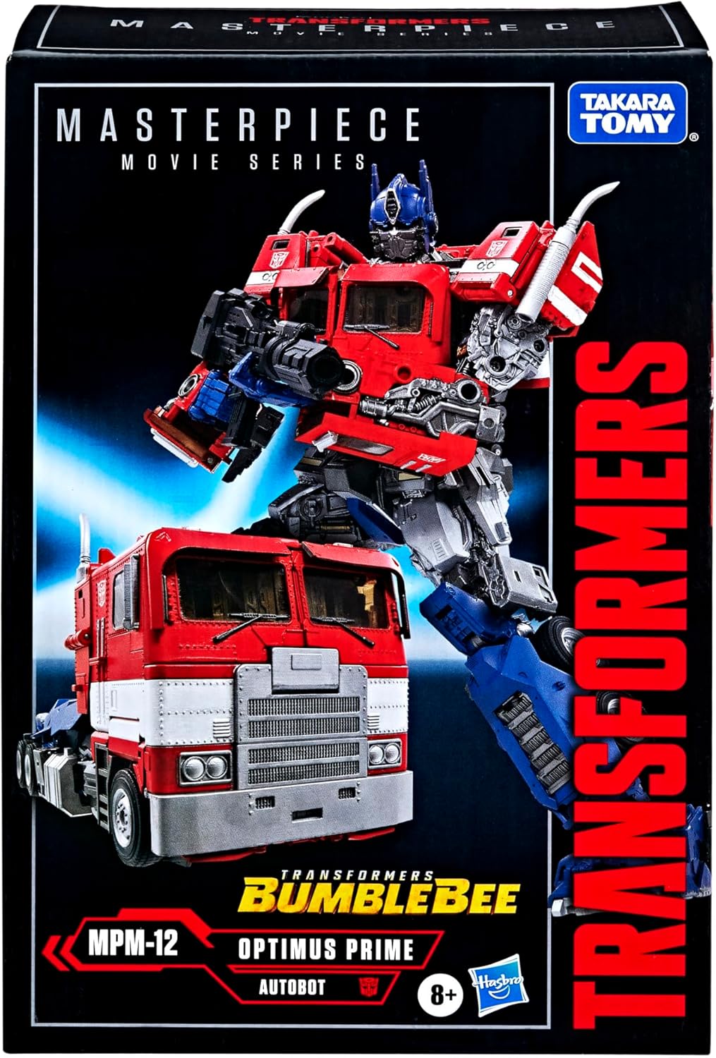 Transformers Movie Masterpiece Series MPM-12 Optimus Prime Collector Figure from Bumblebee Movie - Ages 8 and Up, 11-inch