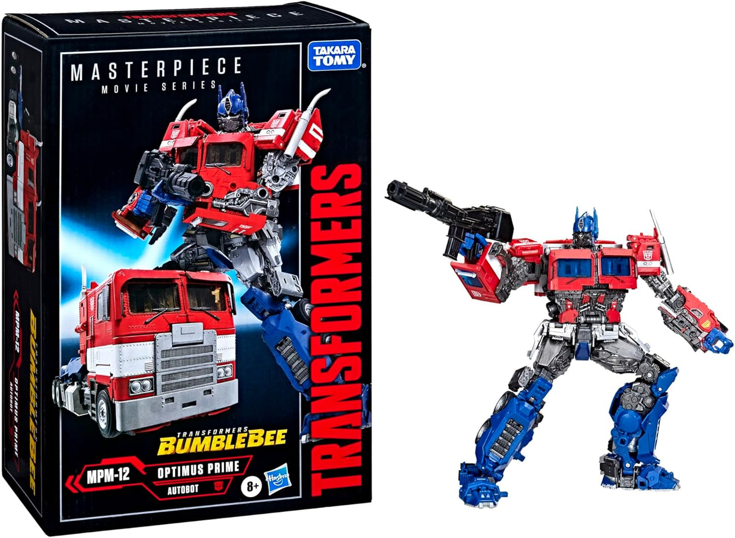 Transformers Movie Masterpiece Series MPM-12 Optimus Prime Collector Figure from Bumblebee Movie - Ages 8 and Up, 11-inch