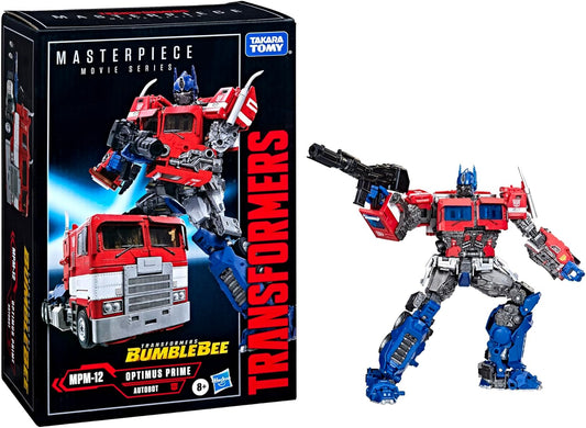 Transformers Movie Masterpiece Series MPM-12 Optimus Prime Collector Figure from Bumblebee Movie - Ages 8 and Up, 11-inch