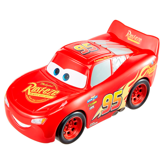 Mattel Disney and Pixar Cars Track Talkers Toy Vehicles, Lightning McQueen Talking Car, Collectible Character Car, 5.5-inch