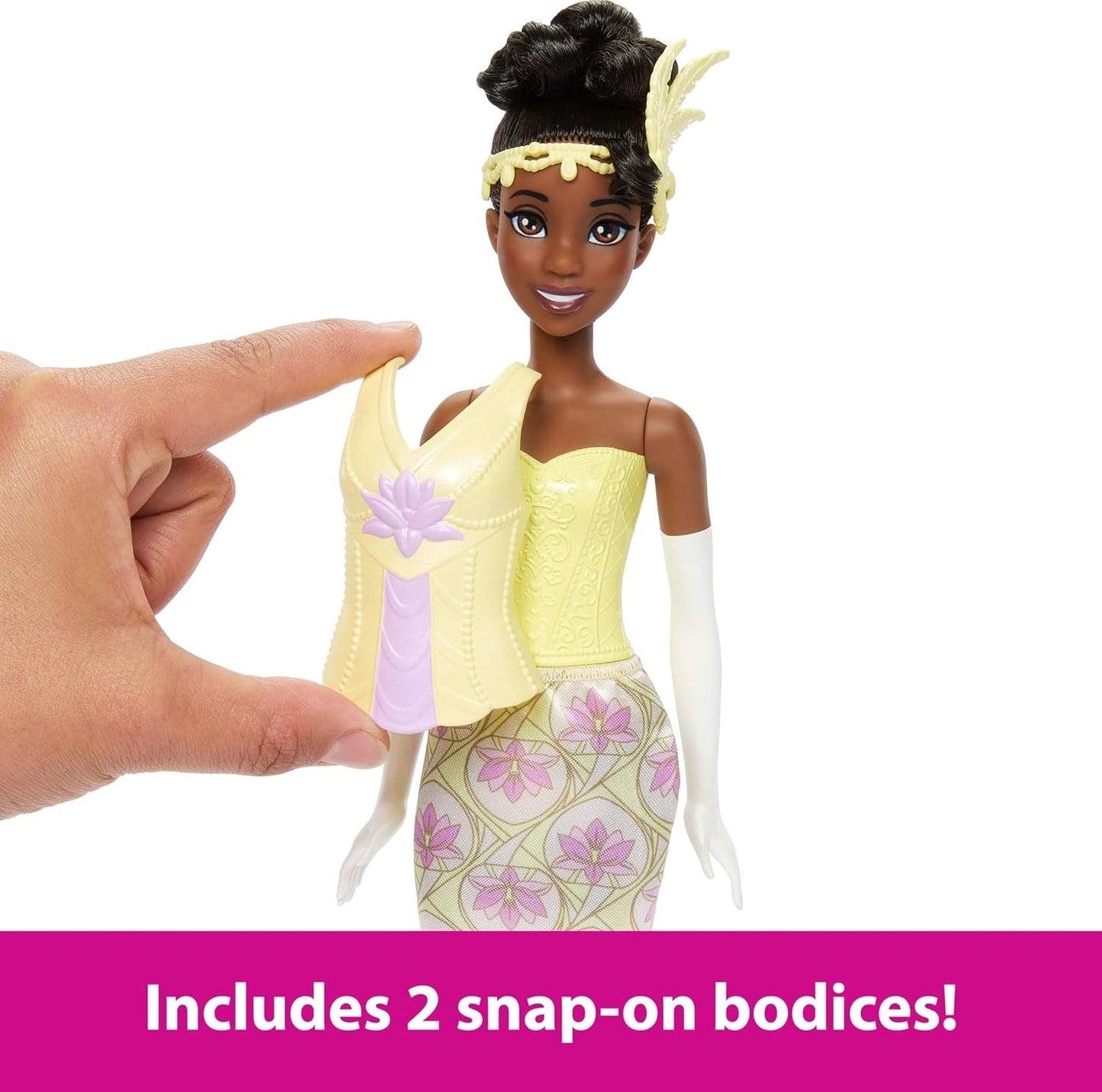 Disney Princess Tiana Fashion Doll And Accessory, Toy Inspired By The Movie The Princess And The Frog