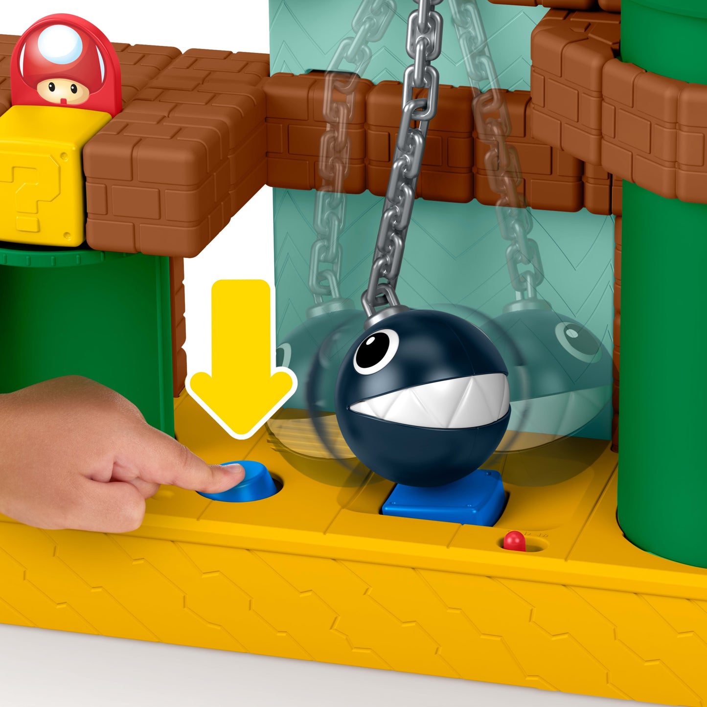 Fisher-Price Little People Toddler Toy My Mario Adventure Playset with Music Sounds & Figures, Preschool Kids Ages 18+ Months