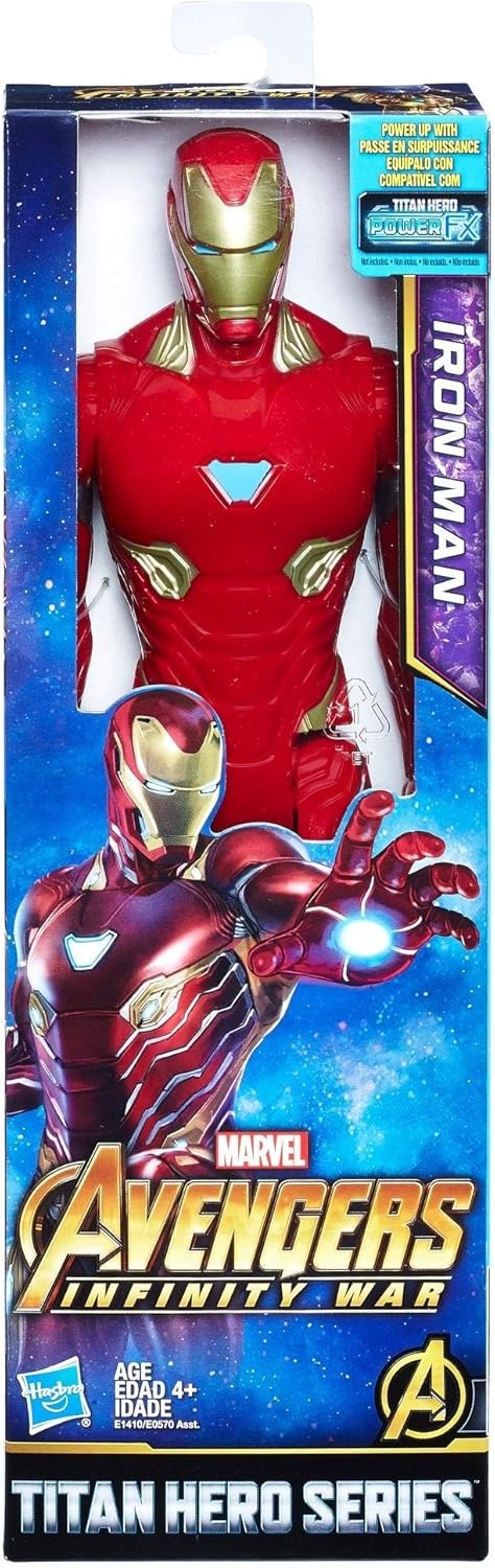 Marvel Avengers Infinity War Iron Man 12" Titan Hero Series Figure - Power FX Port
