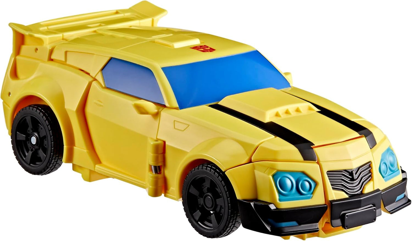 Transformers Smash Changers Bumblebee Action Figure, Changes from Robot Toy to Car Toy, Ages 6+