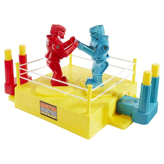 Mattel Games Rock 'Em Sock Em Robots: You Control The Battle of The Robots in a Boxing Ring!