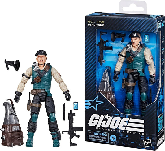 G.I. Joe Classified Series #149, Dial-Tone, Collectible 6 Inch Action Figure with 6 Accessories