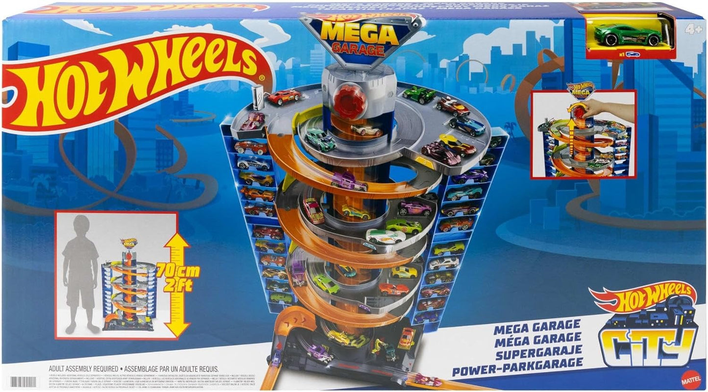 Mattel - Hot Wheels City 50 New Mega Garage