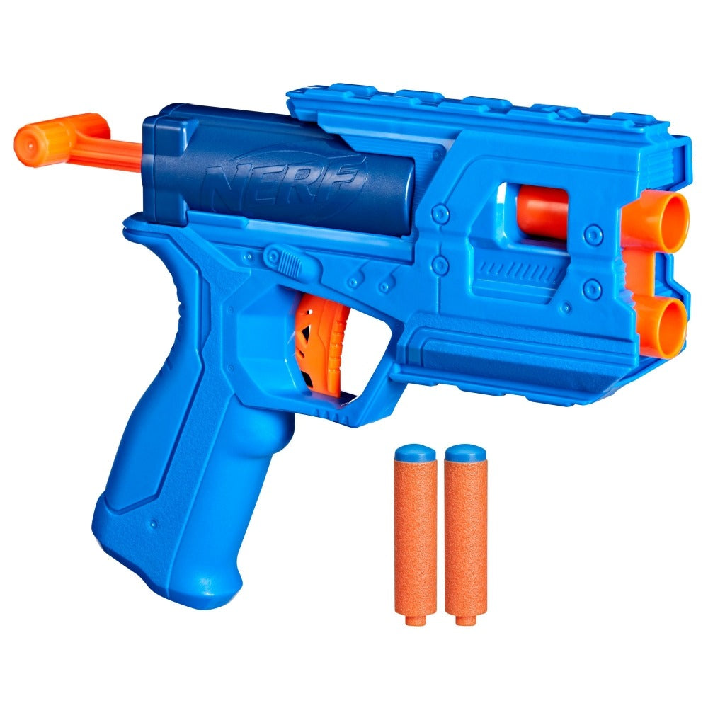 N Series Purestrike Blaster, 2 Official Nerf N1 Darts Compatible Only with Nerf N1 Blasters, Pull Back Priming, Kids Gifts, Ages 8+