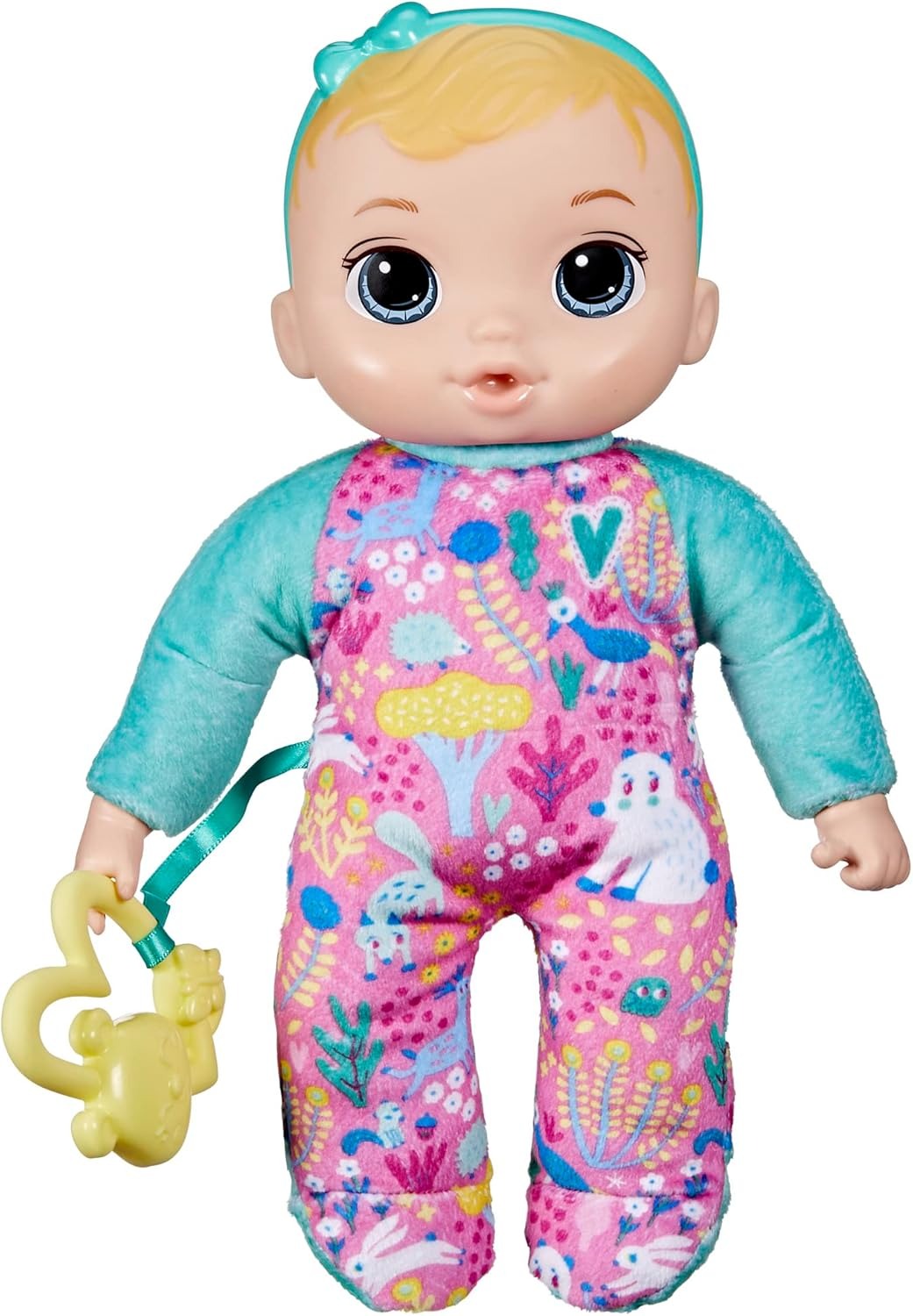 Baby Alive Soft ‘n Cute Doll, Blonde Hair, 11-Inch First Baby Dolls, Washable Soft Toys for Toddlers, Easter Gifts for Kids, 18 Months+