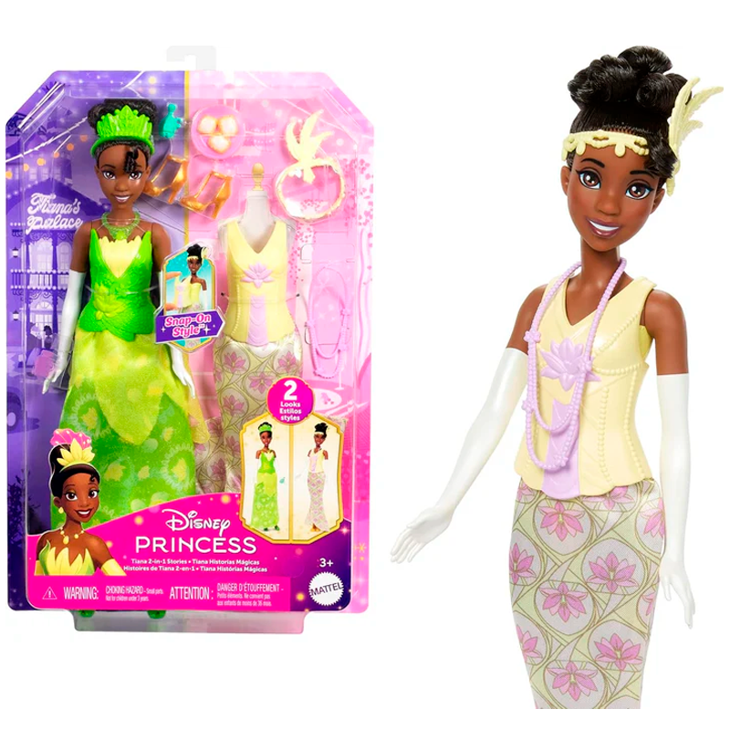 Disney Princess Tiana Fashion Doll And Accessory, Toy Inspired By The Movie The Princess And The Frog