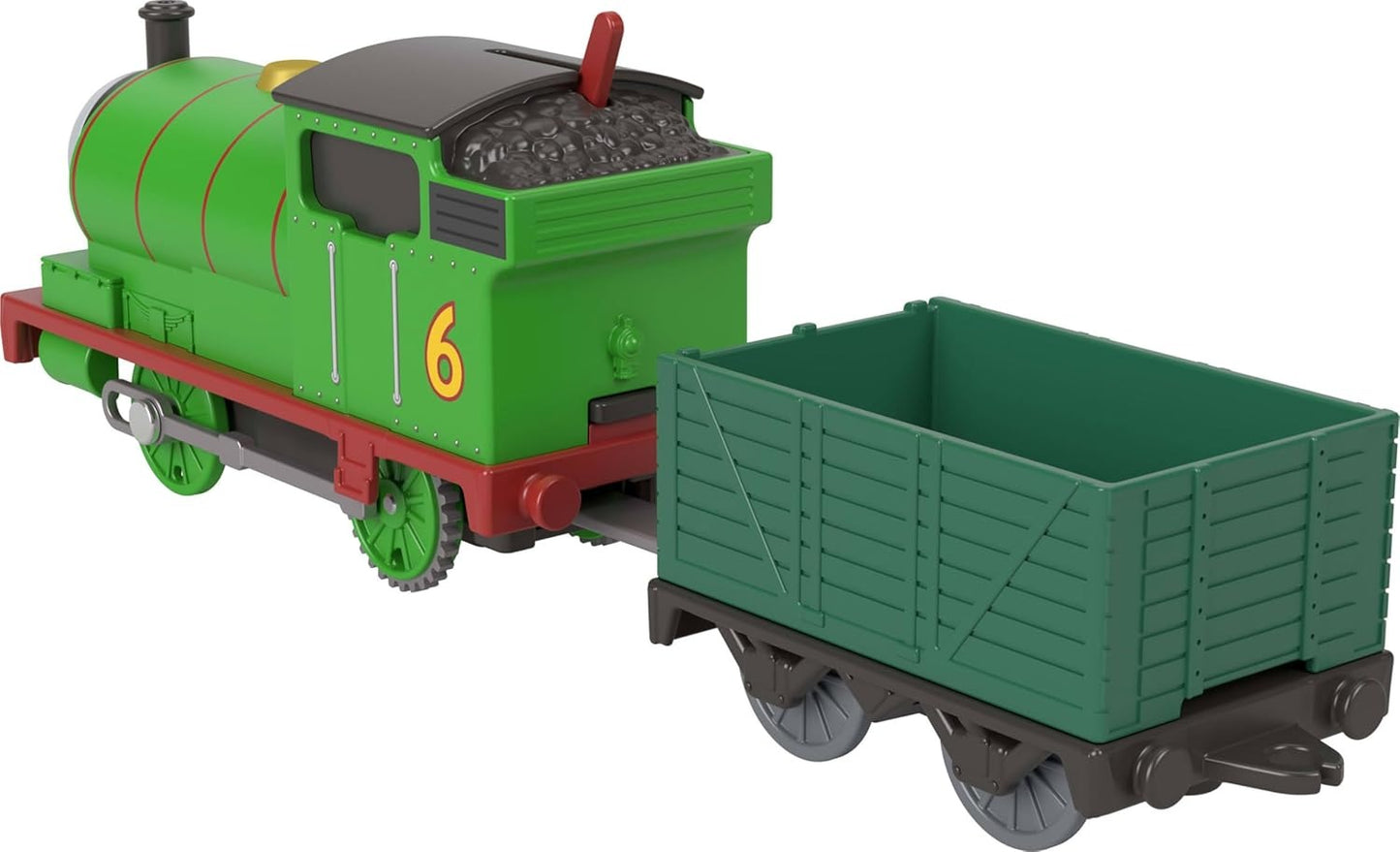 Thomas & Friends Battery Operated Toy Train Classic Battery Operated Percy Locomotive and Cargo Truck Fantasy Toy for Nursery Children JGF94