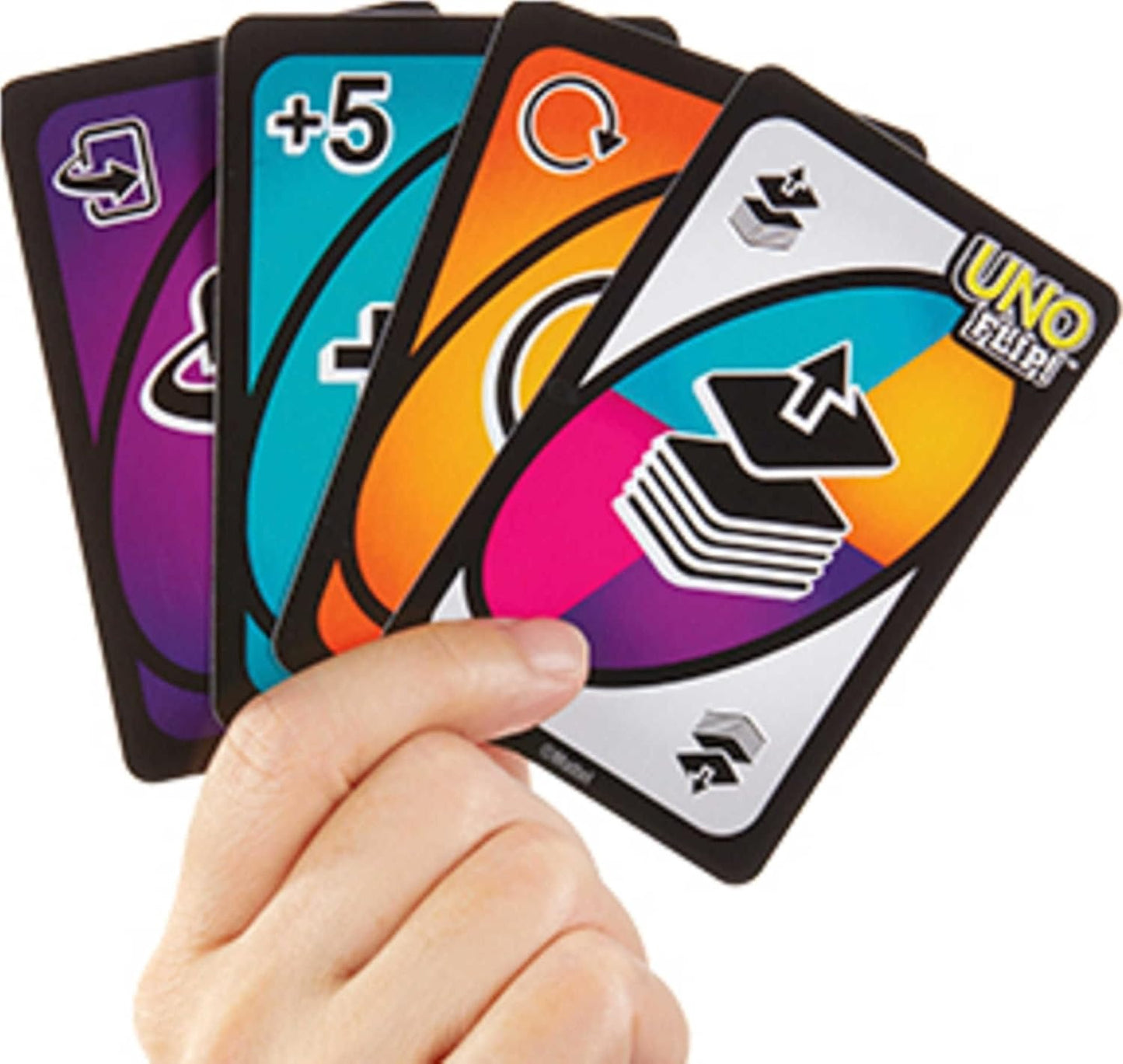 Mattel Games UNO FLIP! Card Game with Color Blind Accessible Deck for Kids, Adults & Family Night, 2 to 10 Players