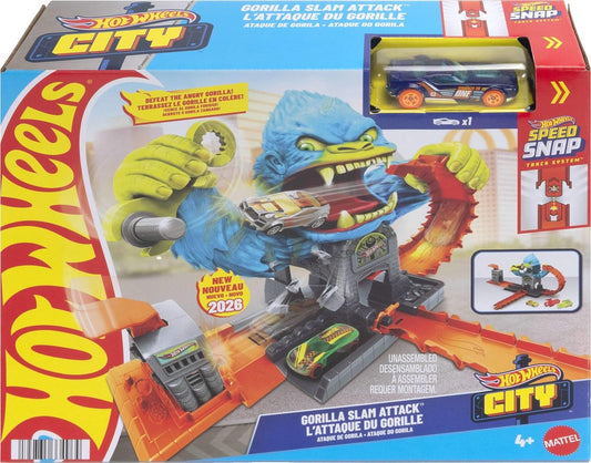 Hot Wheels City Gorilla Slam Attack