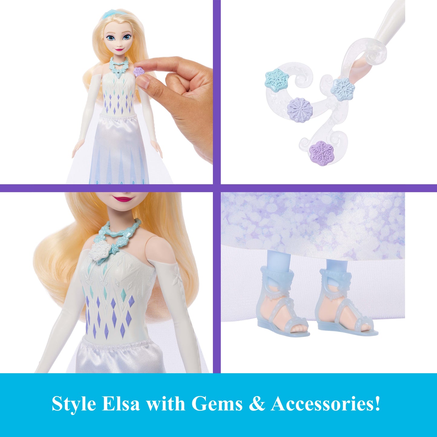 Disney Frozen JEWEL REVEAL™ Elsa Fashion Doll