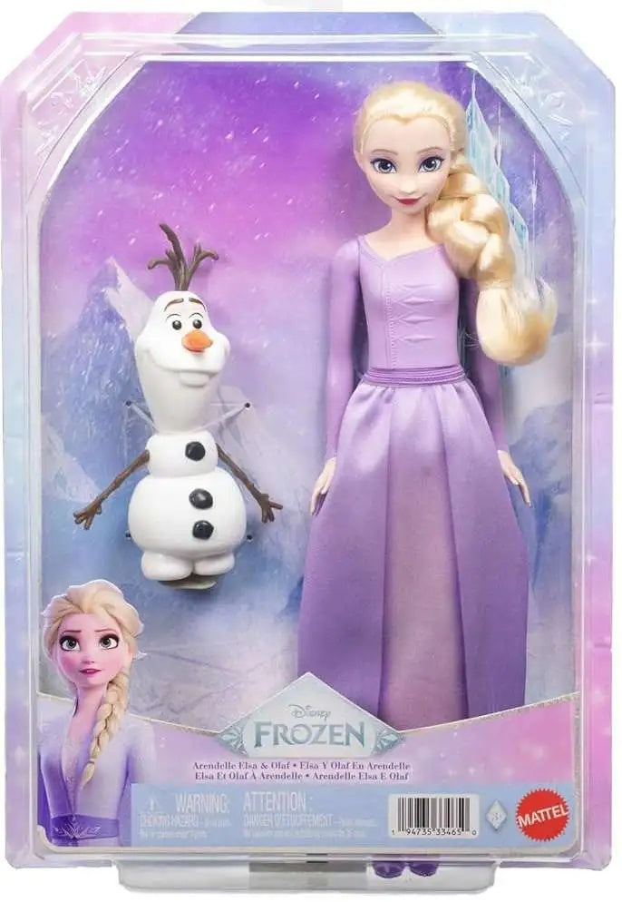 Disney Frozen Arendelle Elsa & Olaf Doll & Figure
