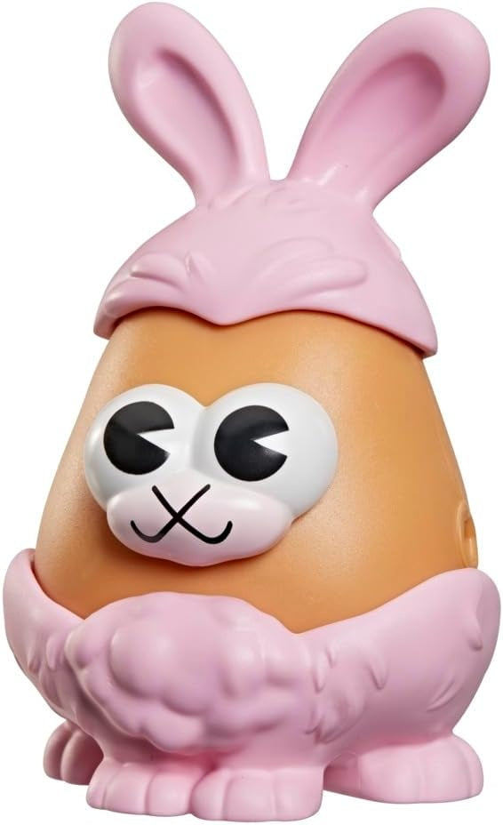 Potato Head Bunny Tot with 5 Mix and Match Pieces, 3-Inch Potato Body with Bunny Accessories, Preschool Toys for Girls and Boys 2+