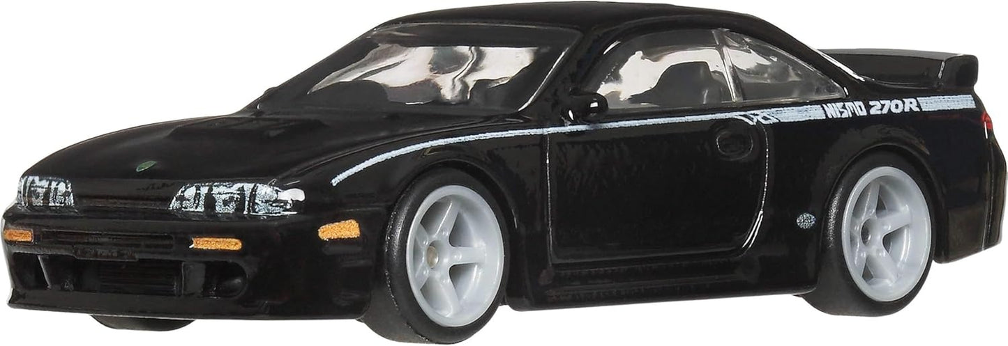 Hot Wheels Car Culture Vehicle, Premium 1:64 Scale Die-Cast Toy Car or Truck with Real Riders Tires & Metal/Metal Body & Chassis (Styles May Vary), JKD99