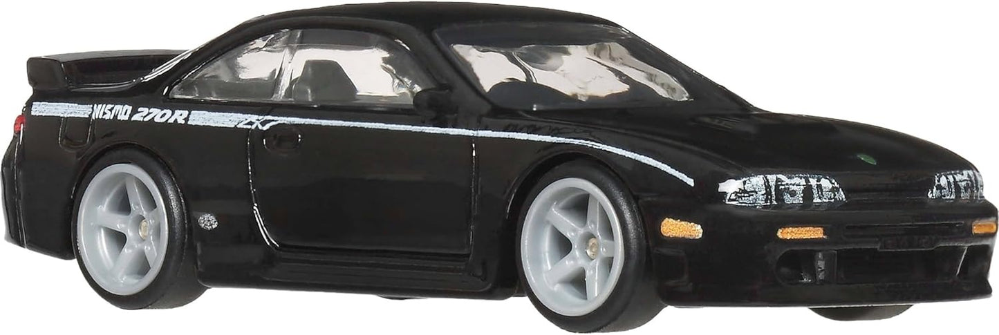 Hot Wheels Car Culture Vehicle, Premium 1:64 Scale Die-Cast Toy Car or Truck with Real Riders Tires & Metal/Metal Body & Chassis (Styles May Vary), JKD99