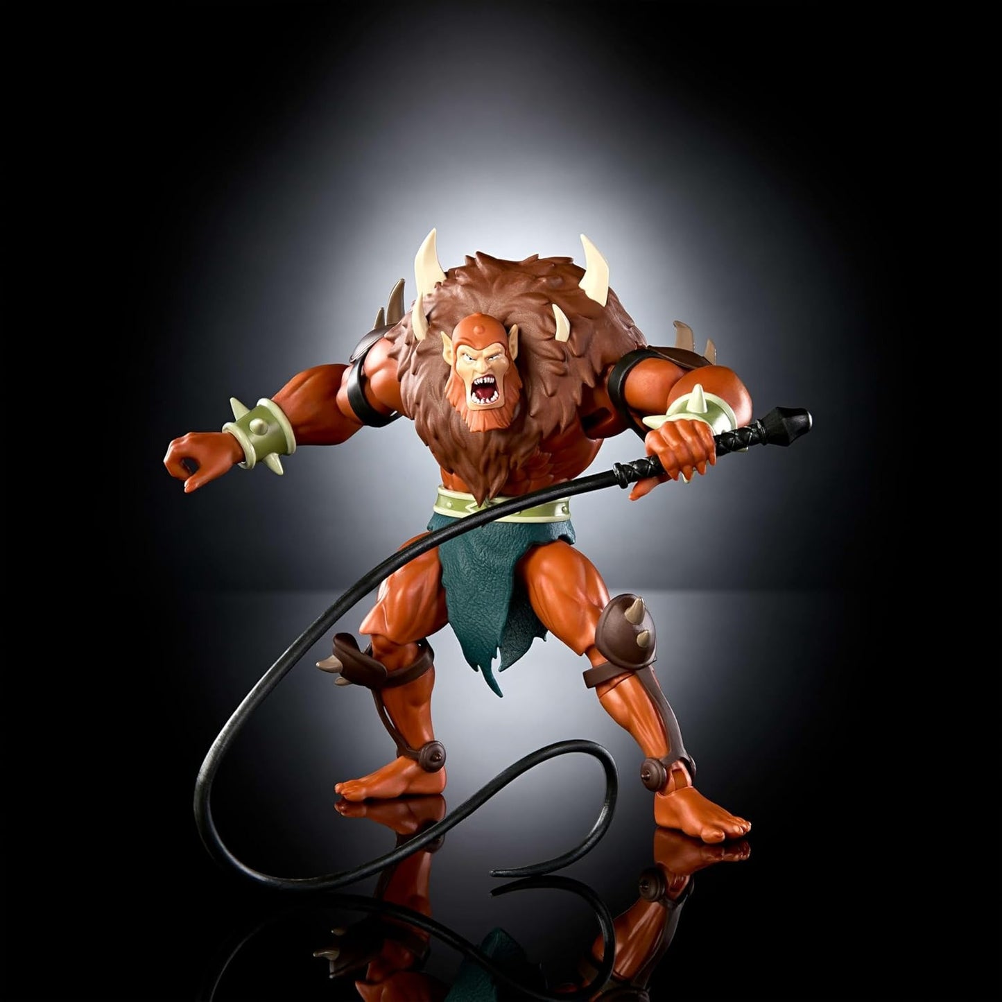 Masters of The Universe Origins Action Figure Deluxe Beast Man Cartoon Collection, 5.5-inch 1980s TV Villain, Detailed Design