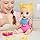 Baby Alive Dinnertime Creations, Blonde Hair Doll with Play Food Accessories, 11 inches, Toys for 3+ Year Old Girls and Boys