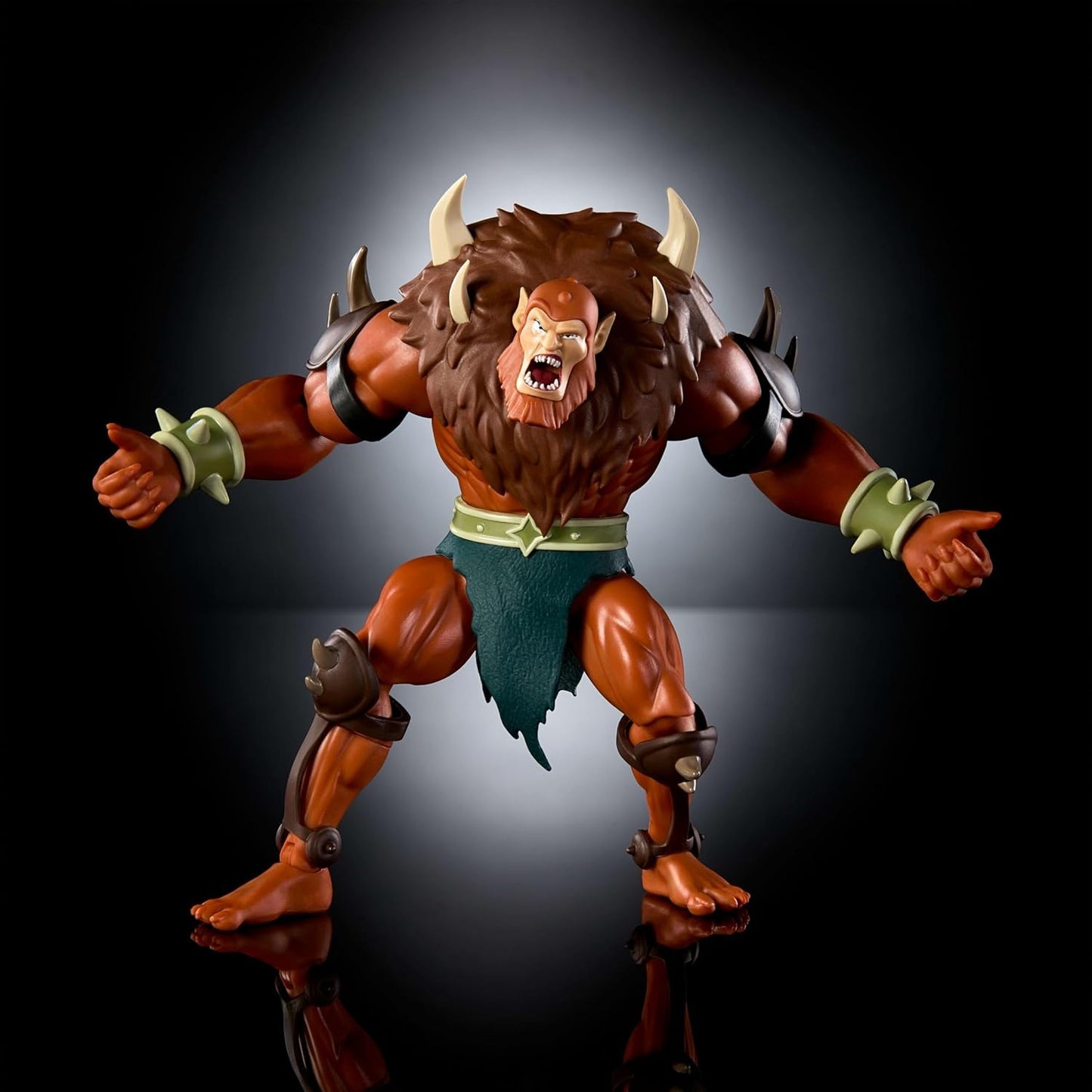 Masters of The Universe Origins Action Figure Deluxe Beast Man Cartoon Collection, 5.5-inch 1980s TV Villain, Detailed Design