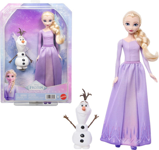 Disney Frozen Arendelle Elsa &amp; Olaf Doll & Figure