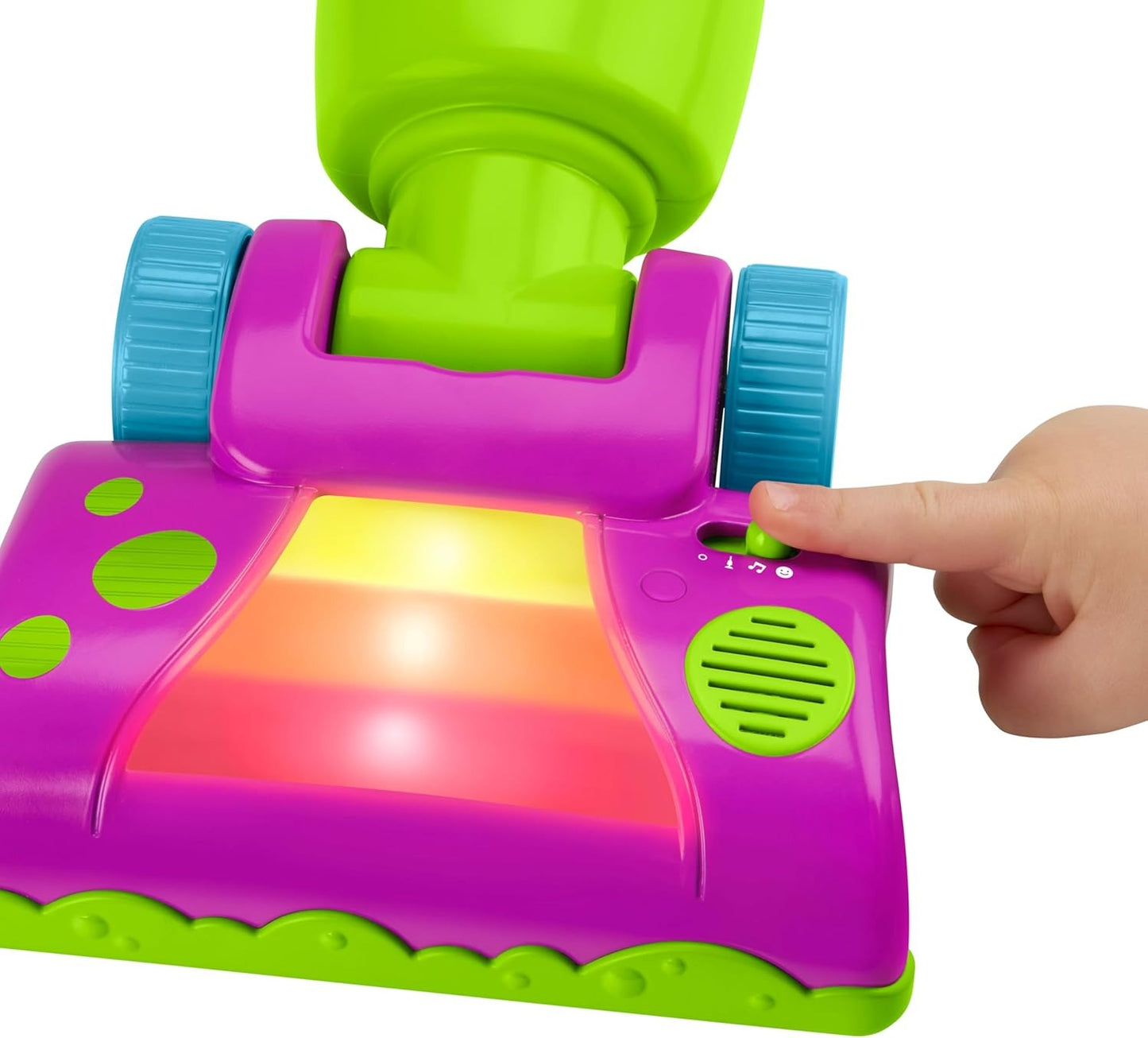 Barney’s World Toddler Toy Clean Up Vacuum Electronic Push Along, Lights Music & Games for Preschool Kids Ages 2+ Years