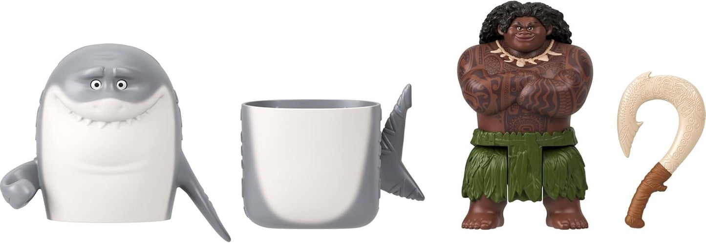 Mattel Disney Moana Shapeshifting Shark Maui Fashion Doll