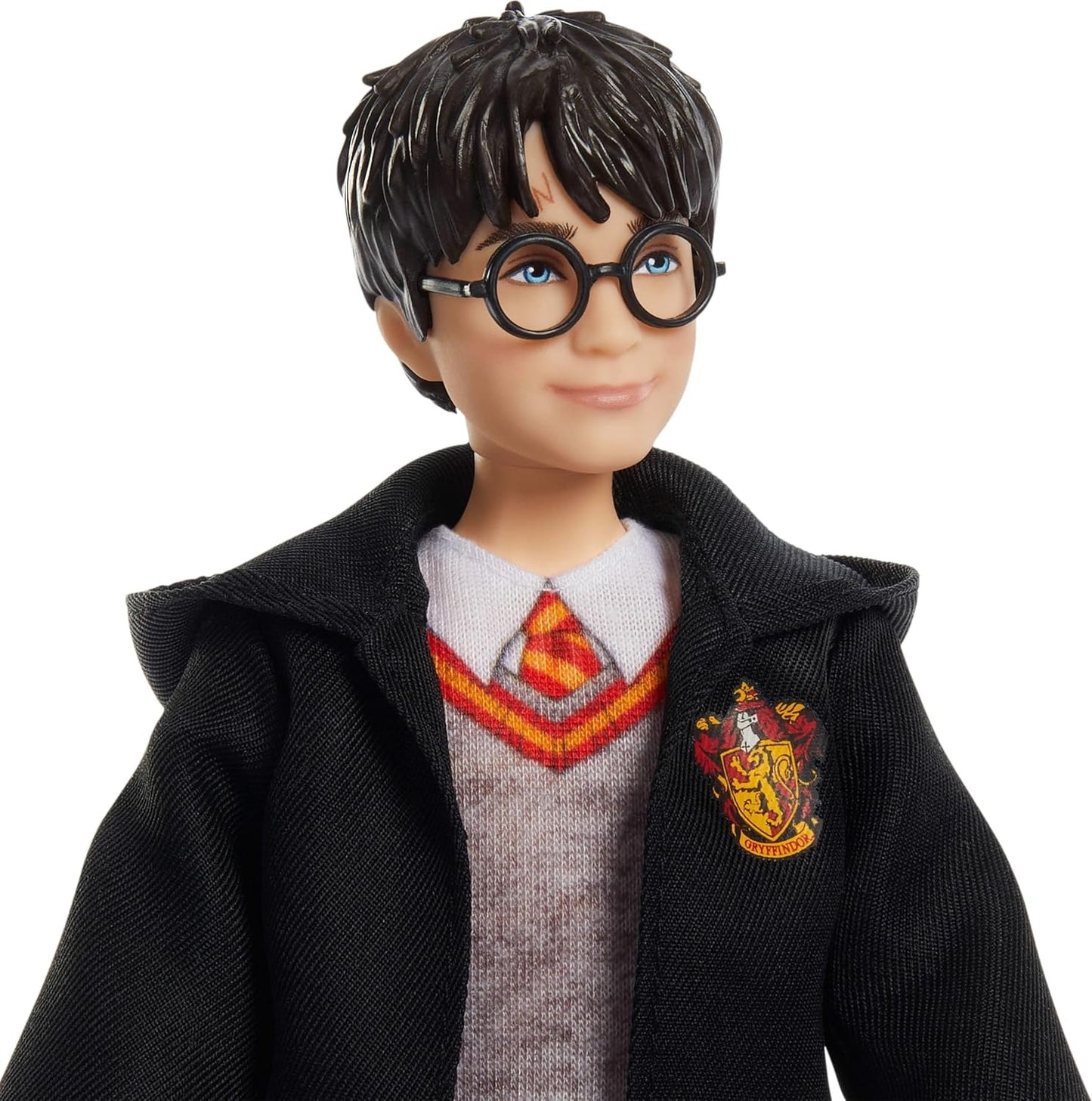 Mattel Harry Potter Toys, Harry Potter Fashion Doll in Removable Signature Hogwarts Uniform with Wand Accessory, Inspired by The Movie