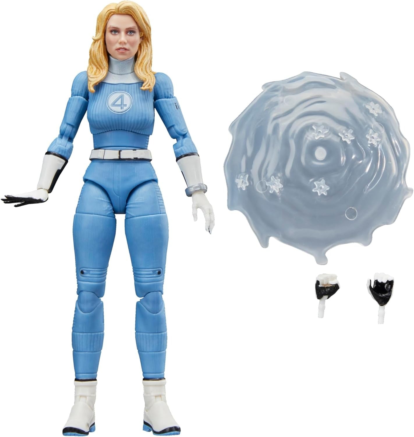Marvel Legends Series Marvel's Invisible Woman, The Fantastic Four: First Steps Sue Storm Movie Collectible 6 Inch Action Figure Toy