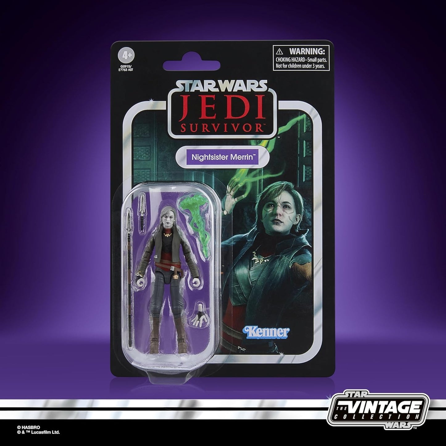 Star Wars The Vintage Collection Nightsister Merrin, Jedi: Survivor Premium 9.5-cm Action Figure
