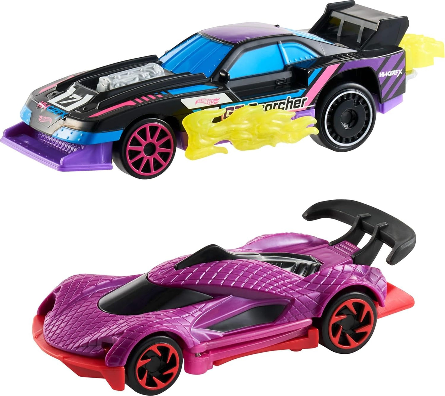 Hot Wheels Let's Race Activate! Gt-Scorcher and Street Shrieker Vehicle 2-Pack