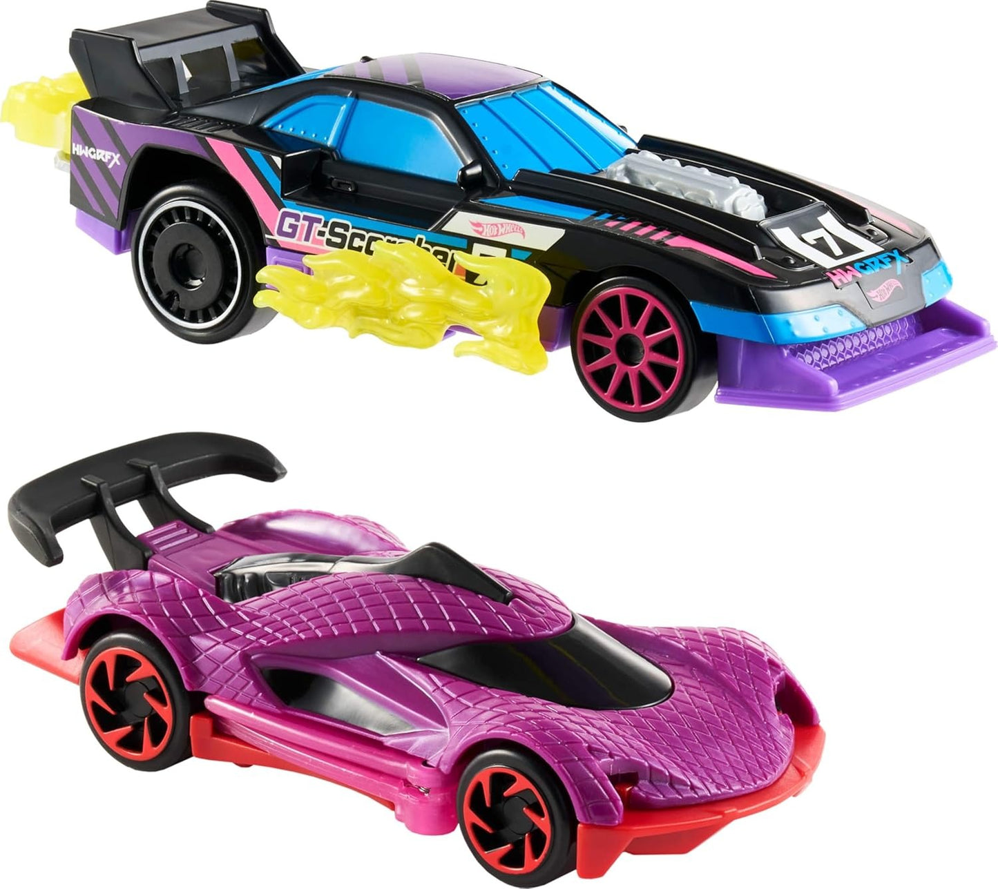 Hot Wheels Let's Race Activate! Gt-Scorcher and Street Shrieker Vehicle 2-Pack