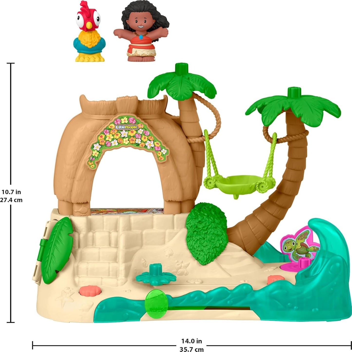 Fisher Price - Little People Disney Princess Moana Adventure Village Playset