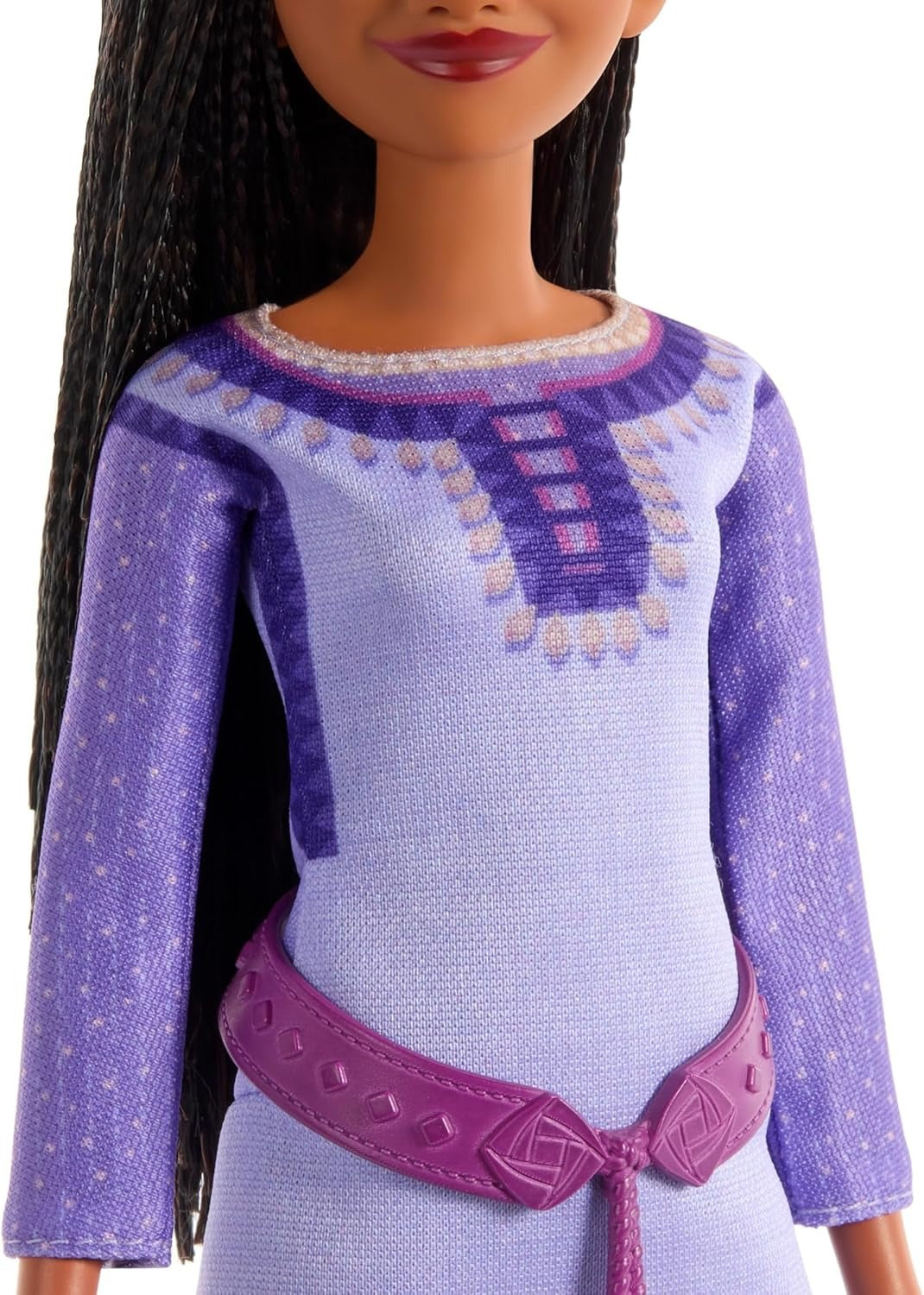 Mattel Disney Wish Toys, Asha of Rosas Posable Fashion Doll with Natural Hair, Removable Clothes, Shoes & Accessories
