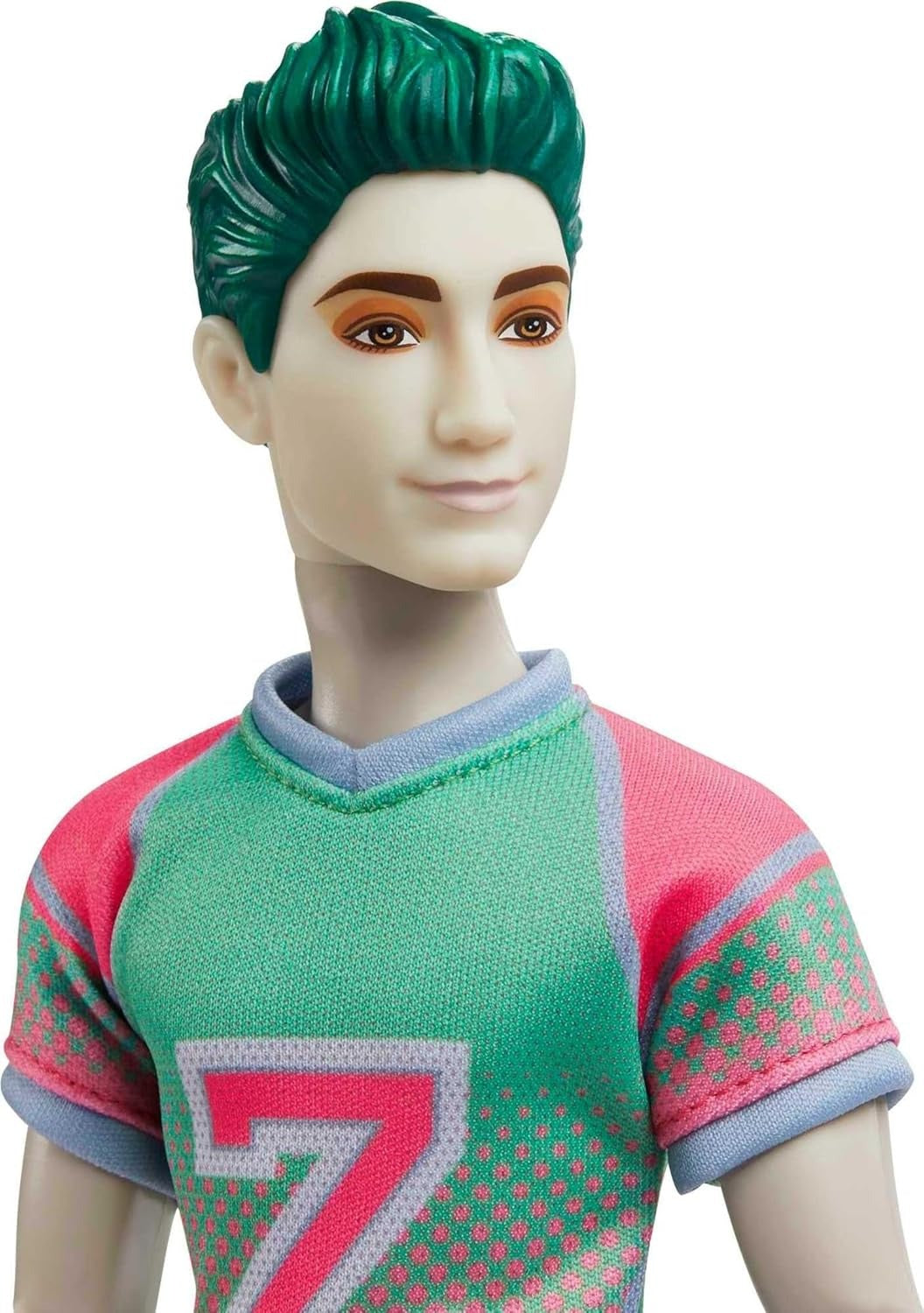 Mattel Disney Zombies 2-Pack, Addison Cheerleader and Zed Football Player Dolls (12-in),11 Bendable “Joints,” Great Gift for ages 5+