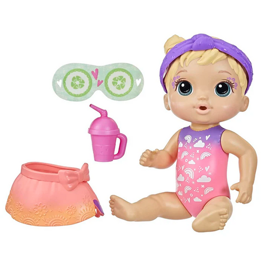 Product Name: Baby Alive Rainbow Spa Baby Doll, Blonde