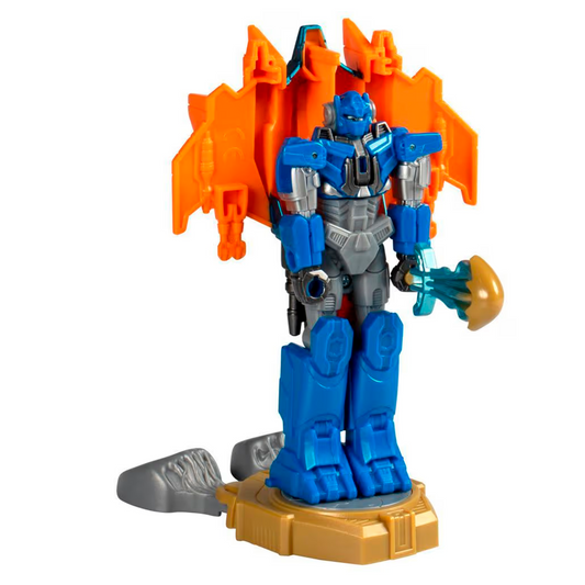 Transformers One Robot Battlers Sentinel Prime, 4.5-Inch Robot Action Figure, Interactive Toys for Boys and Girls Ages 6 and Up