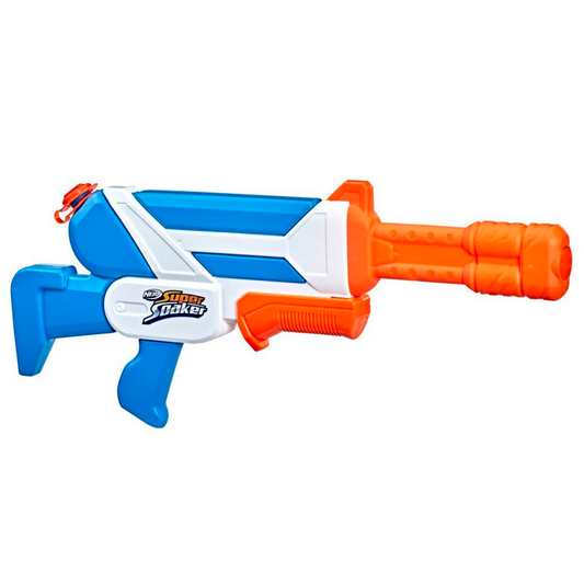 Nerf Super Soaker Twister Water Blaster, 2 Twisting Streams of Water, Pump to Fire, Outdoor Water-Blasting Fun