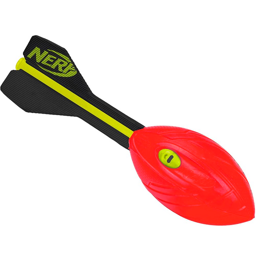 Nerf Vortex Aero Howler Foam Ball, Classic Long-Distance Football, Flight-Optimizing Tail, Hand Grip, Indoor Outdoor Fun