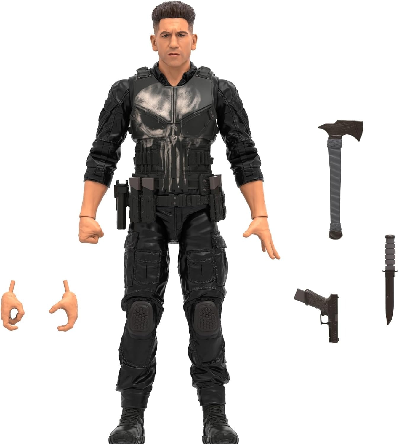 Marvel Legends Series Daredevil: Born Again Punisher Collectible 6-Inch Action Figure