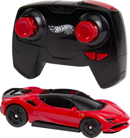 Hot Wheels RC 1:64 Scale Ferrari Sf90 Stradale Assetto Fiorano Vehicle