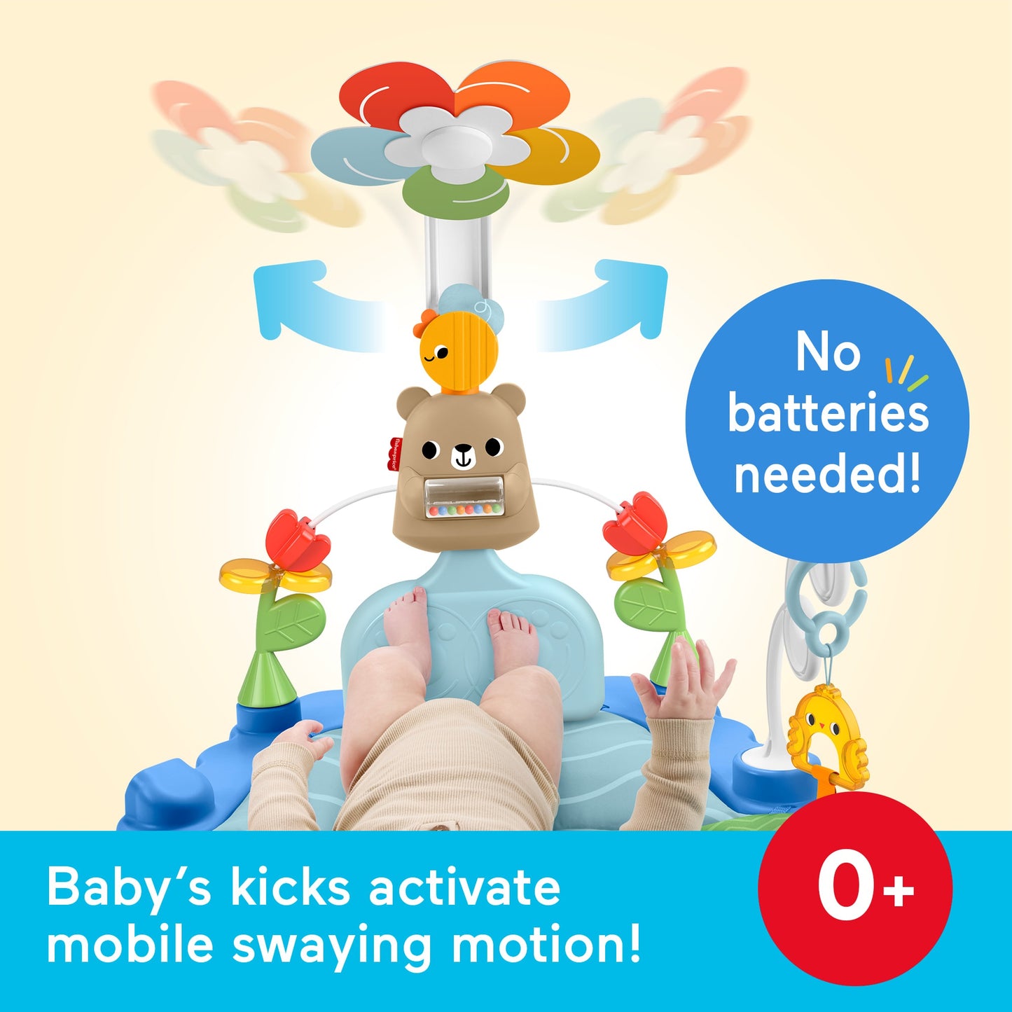 Fisher-Price® 3 in 1 Kick & Sway™ Activity Gym