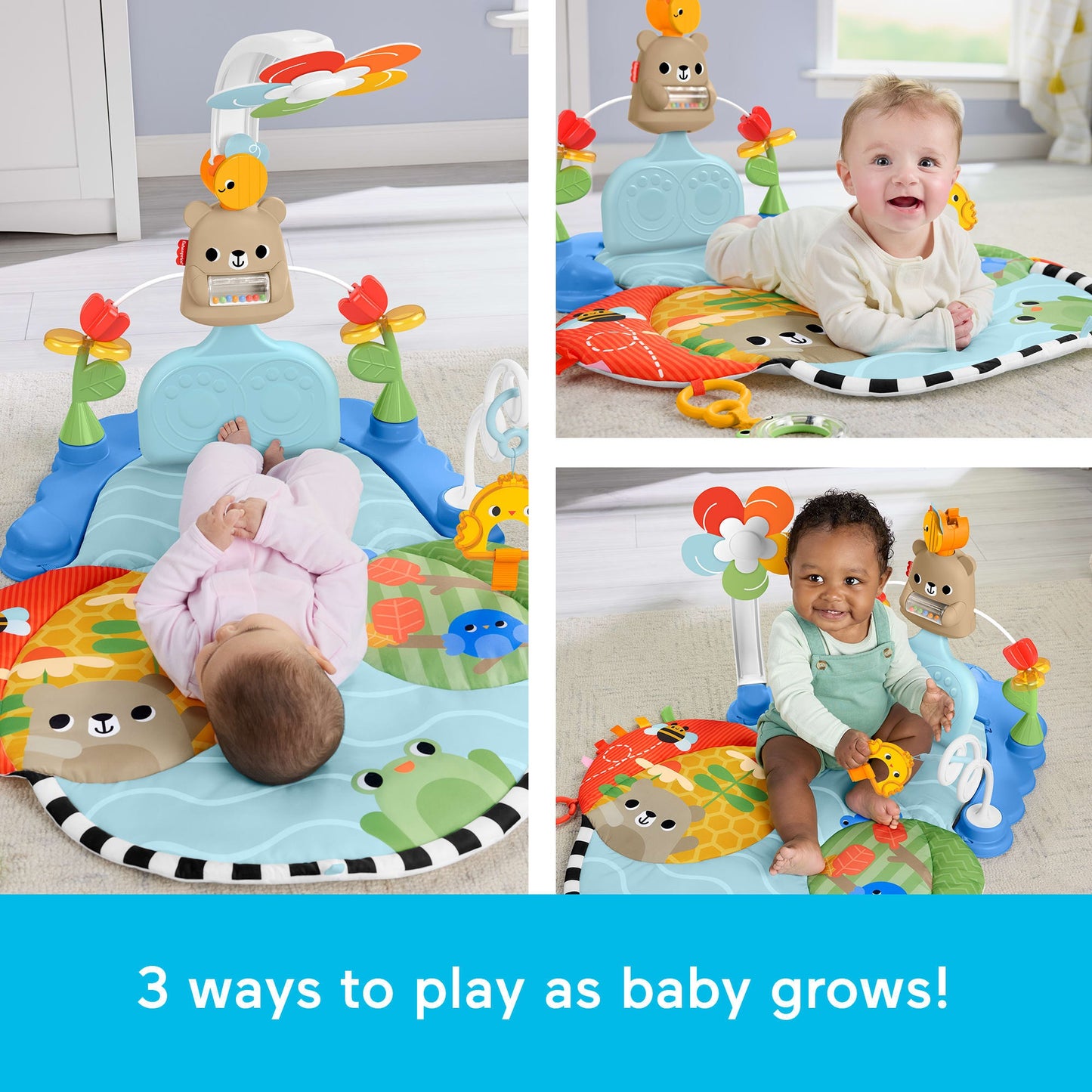 Fisher-Price® 3 in 1 Kick & Sway™ Activity Gym